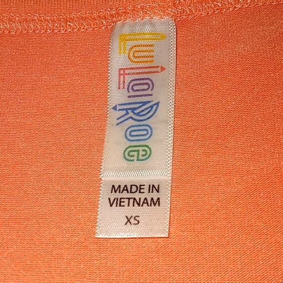 LulaRoe Peach ๐ Perfect T Top - Picture 10 of 11